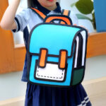 2D Cartoon Backpack