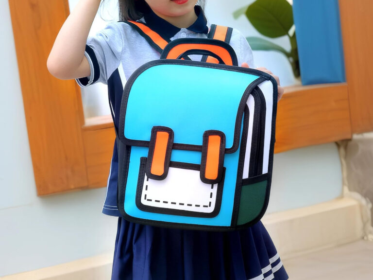 2D Cartoon Backpack