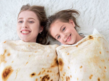 giant burrito blanket