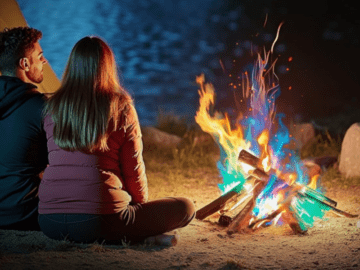 color changing campfire packets
