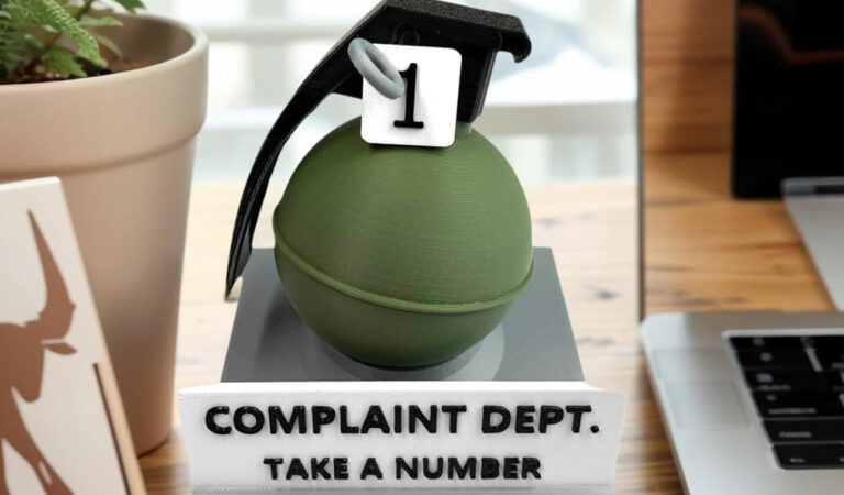 Complaint Department Grenade