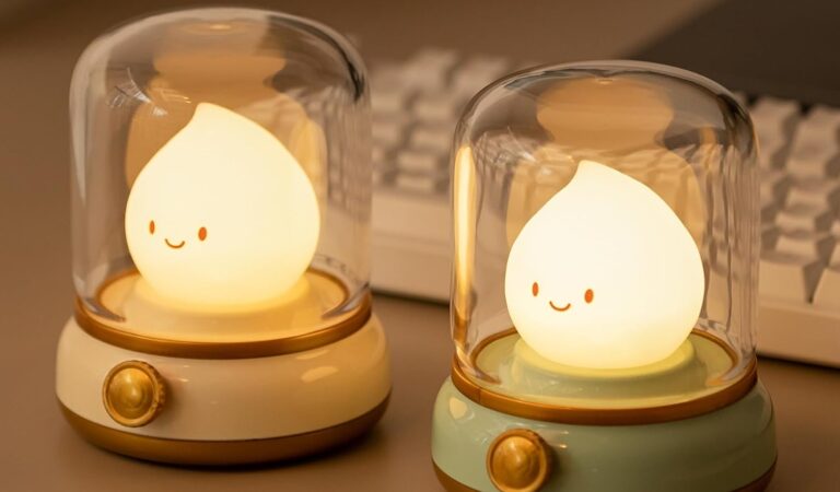 Cute Anime Flame Lamp