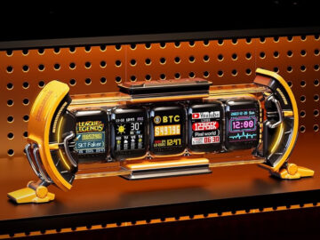 cyberpunk pixel display