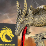 dragon fire wine pourer