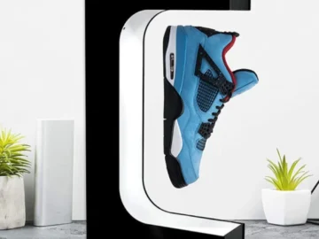 Levitating Sneaker Display