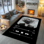 custom album rug