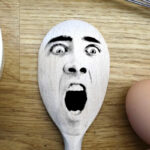 personalised wooden spoon