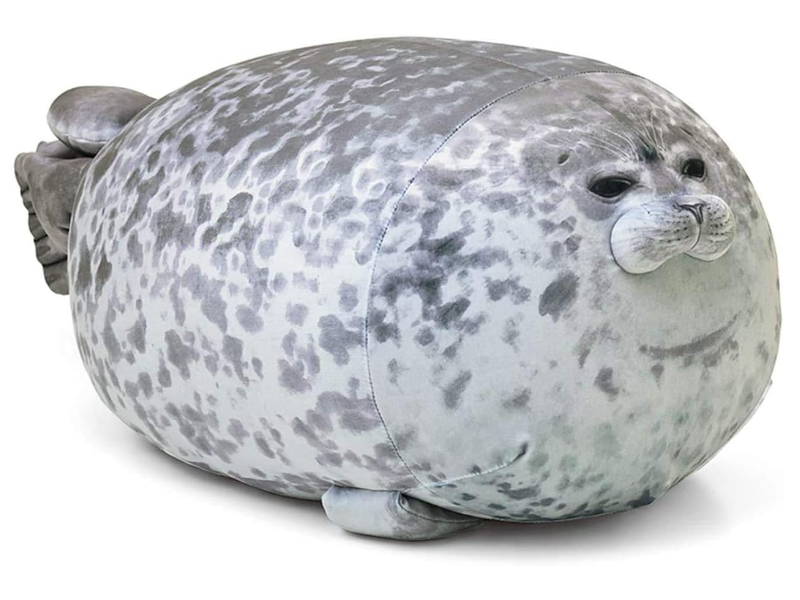 plush seal pillow