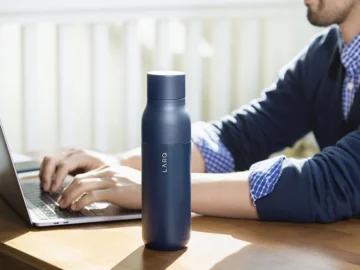 self cleaning bottle