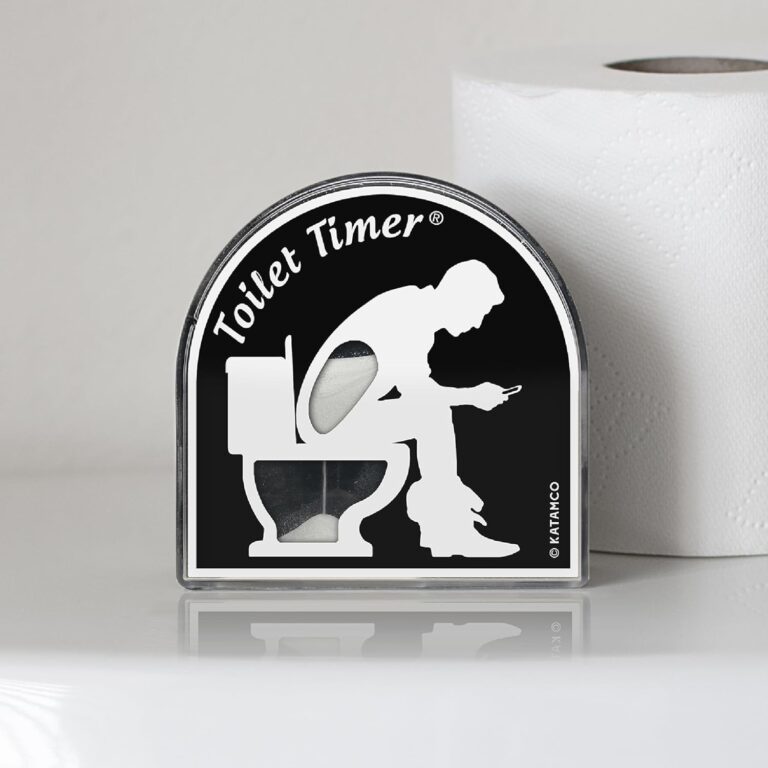 toilet timer gag gift