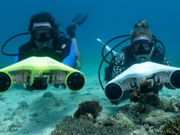 underwater sea scooter