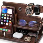 Wooden Phone Docking Station
